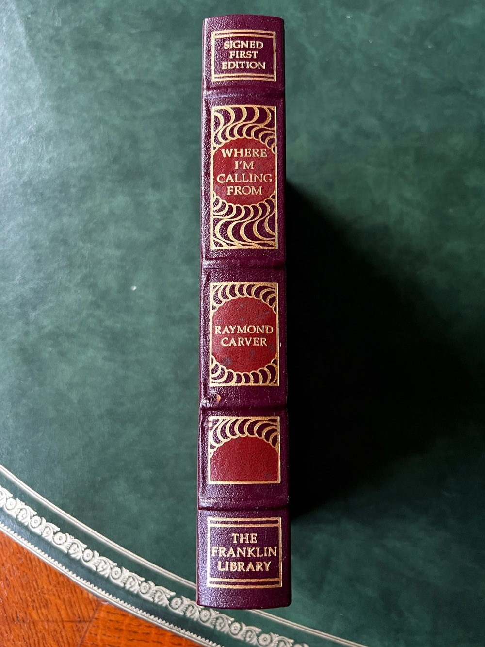 Raymond Carver ‘Where I’m Calling From’ Leather Edition - Burgundy